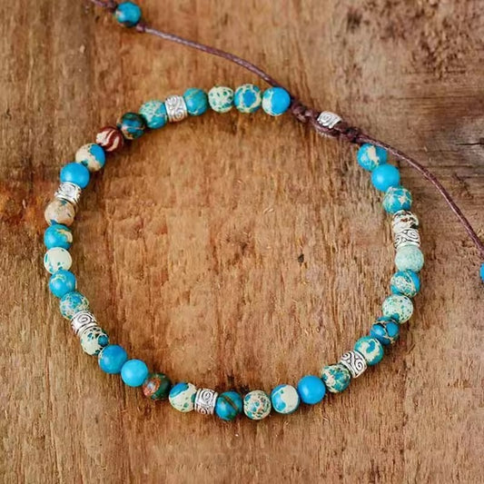 Fashion Mixed Color Woven Adjustable Bracelet